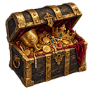 Original Korsaros Legendary treasure chest artwork